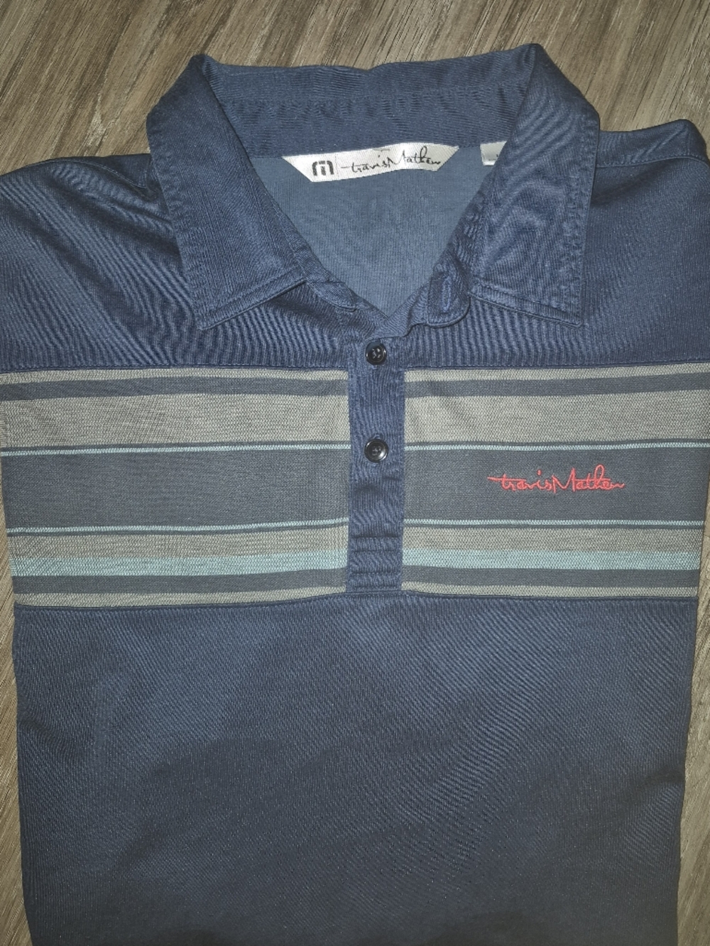Travis Mathew Large Mens Polo Shirt